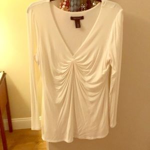 Long sleeve shir front top